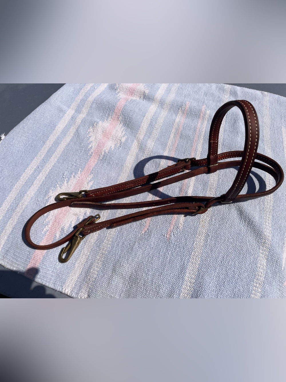 Billy Cook Genuine Training Headstall w/Brass Hardware